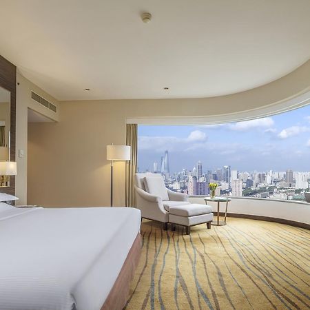 Hotel The Kunlun Jing An Shanghai Exterior foto