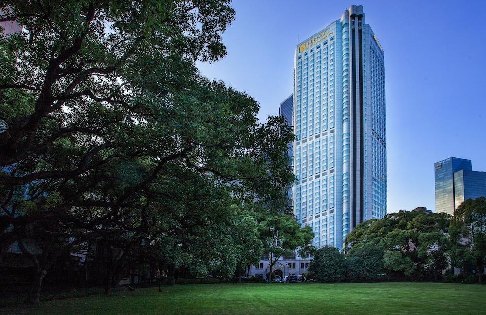 Hotel The Kunlun Jing An Shanghai Exterior foto