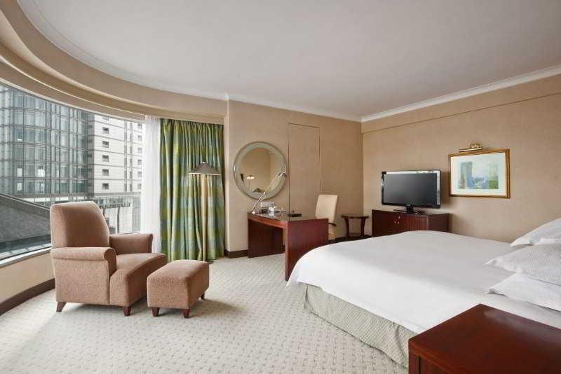 Hotel The Kunlun Jing An Shanghai Exterior foto