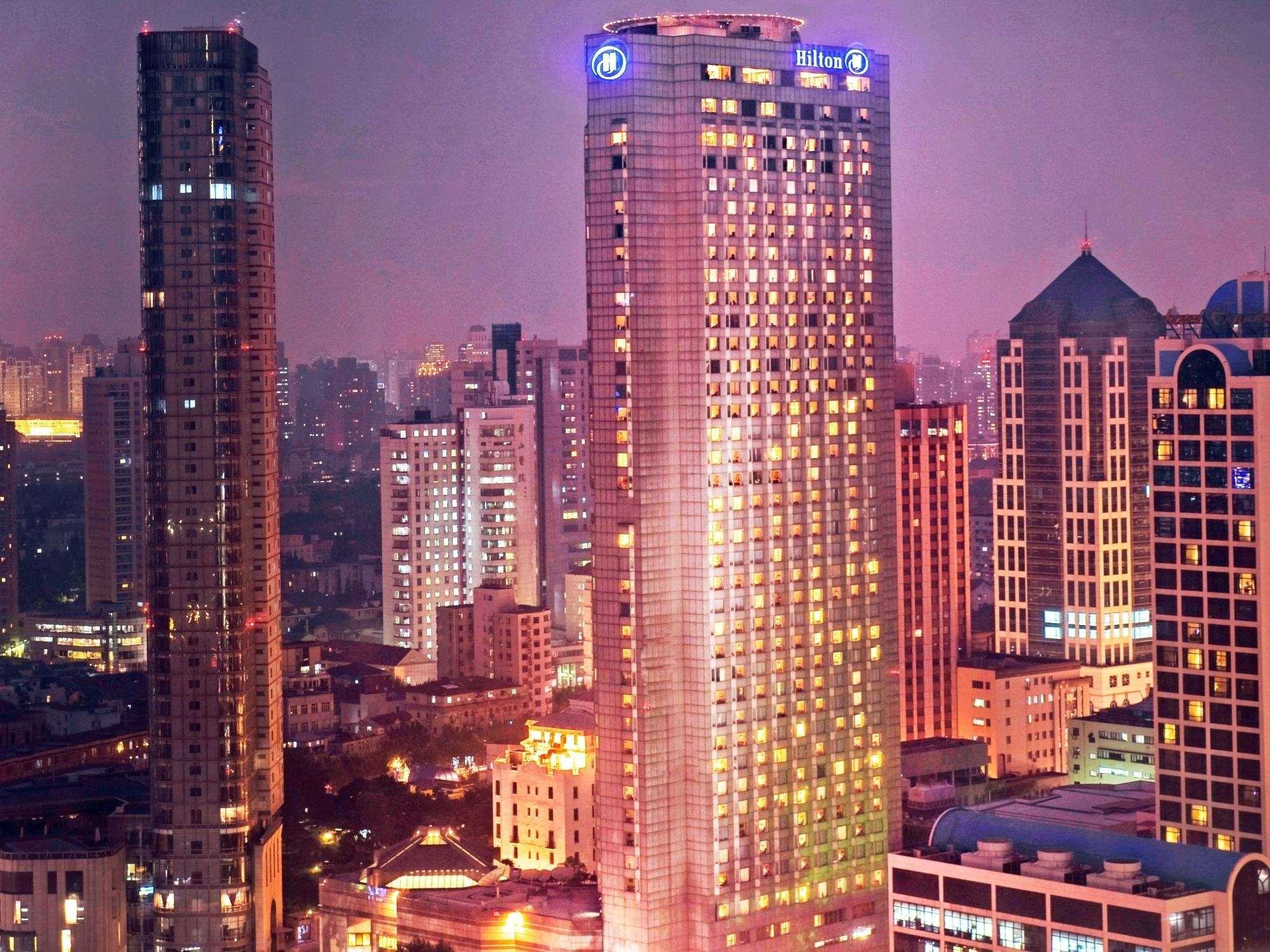 Hotel The Kunlun Jing An Shanghai Exterior foto