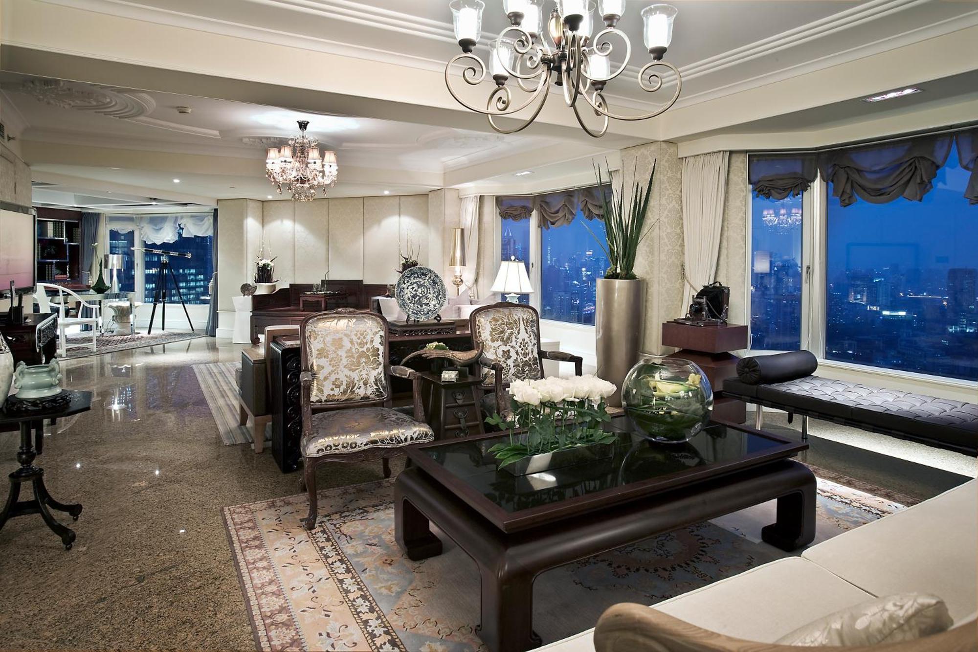 Hotel The Kunlun Jing An Shanghai Zimmer foto