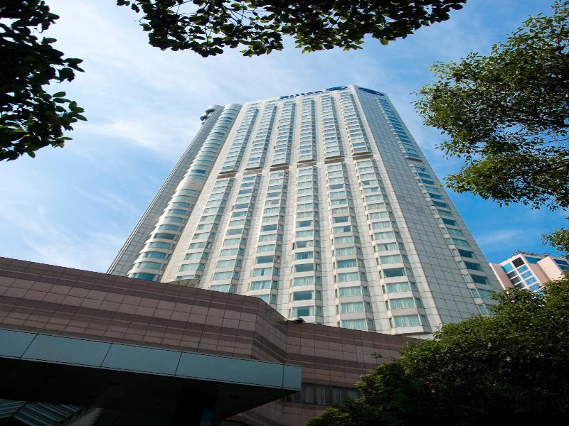 Hotel The Kunlun Jing An Shanghai Exterior foto