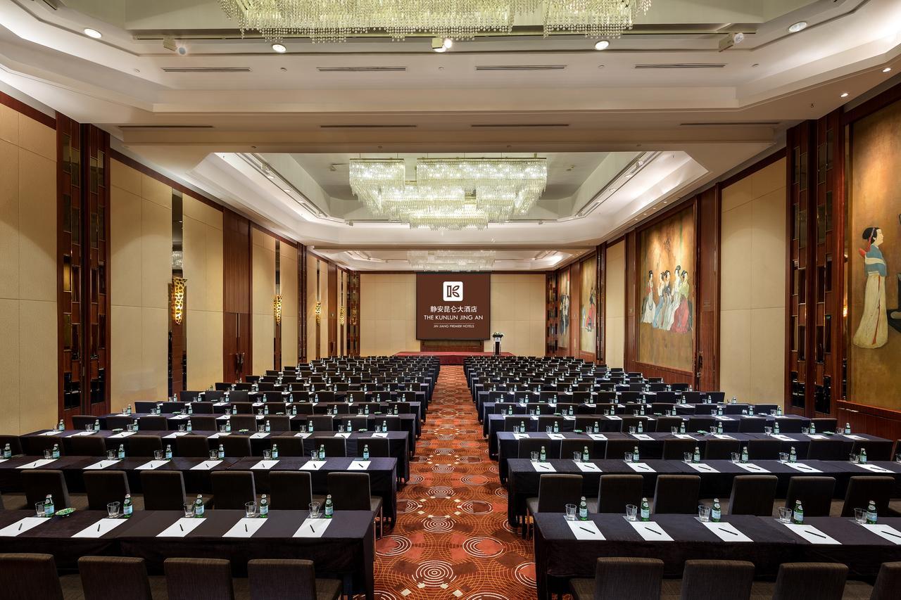 Hotel The Kunlun Jing An Shanghai Exterior foto
