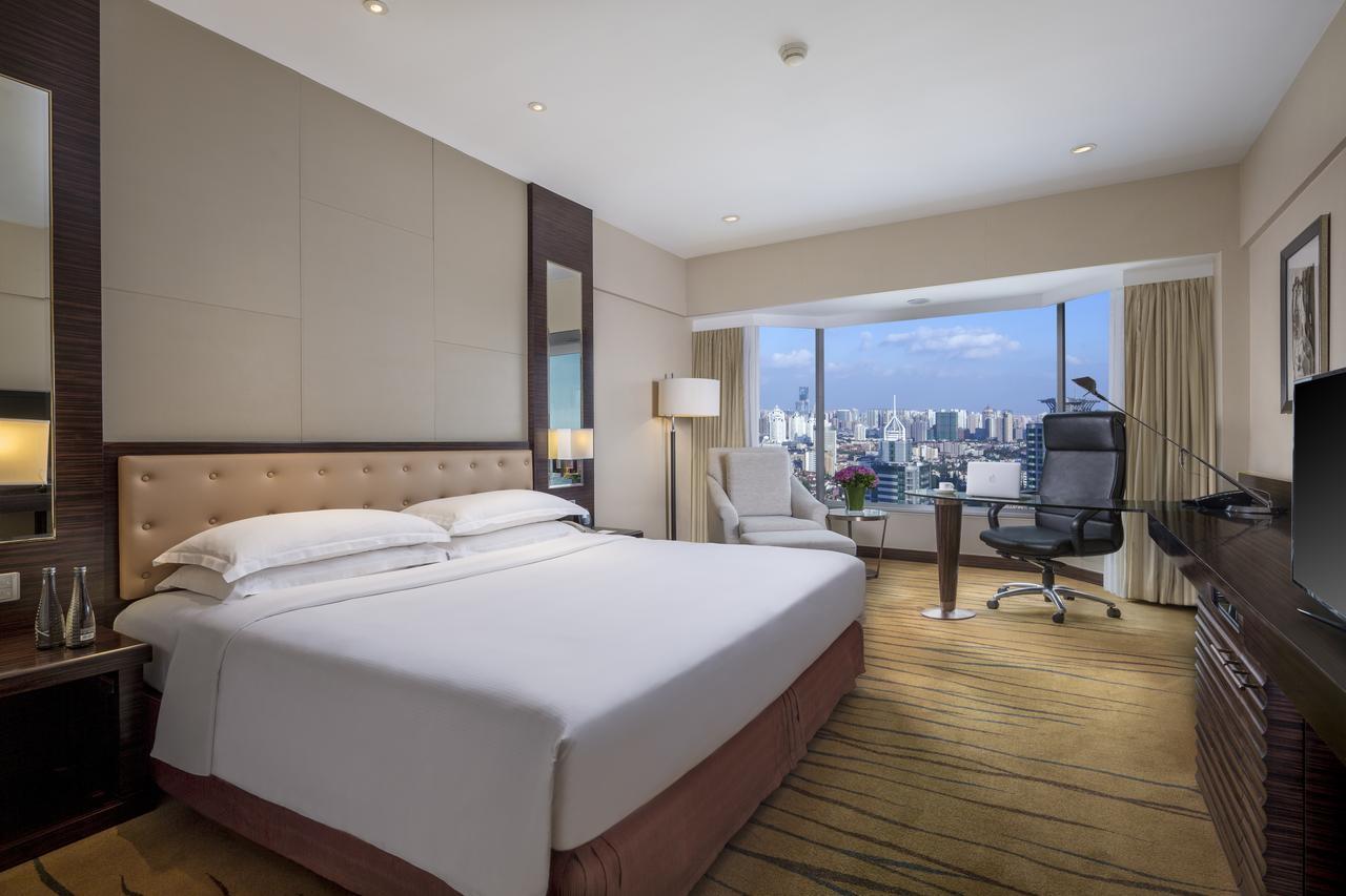 Hotel The Kunlun Jing An Shanghai Exterior foto